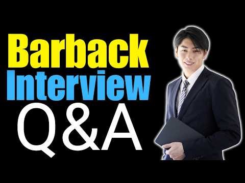 Barback Interview Questions and Answers