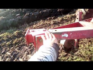 Cum se reglează plugul la tractor mic