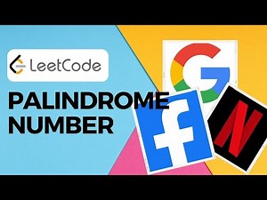 Palindrome Number 🔥 | Leetcode 9 (Easy) | Java
