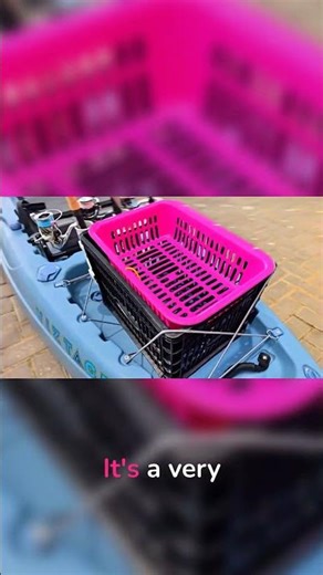 My First Kayak Crate: DIY Fishing Storage Hack!