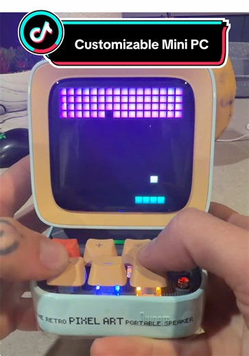 Customizable Mini PC with Built-in Bluetooth Speaker