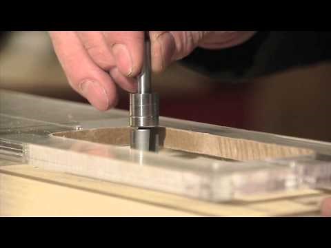 Routing a Fender-style neck pocket