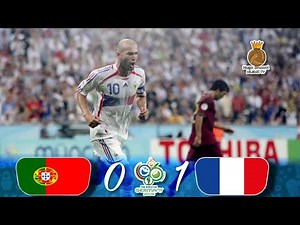 Portugal 0-1 France | World Cup Semifinal Germany 2006 | Summary and report HD TV Azteca 1080p.