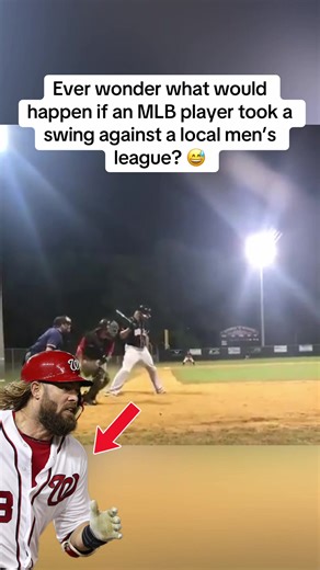 MLB Player vs Local League: A Hilarious Throwback Moment