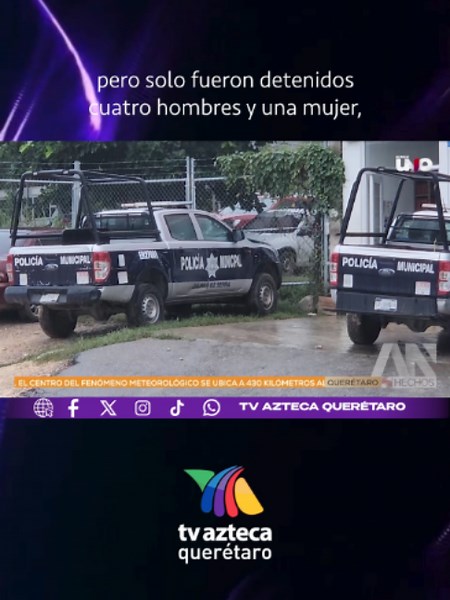 🚨 ¡Lo sacaron de su propia casa y capturaron a cinco presuntos secuestradores! Un hombre fue privado de la libertad en #LandaDeMatamoros a principios de septiembre. Tras la denuncia de sus familiares, cuatro hombres y una mujer fueron detenidos y vinculados a proceso. ⚠️ Un supuesto ajuste de cuentas y un reclamo de dinero estarían detrás del caso. Con información de: @waldomayaoficial2 Checa todos los detalles en: http://aztecaqueretaro.com #tvaztecaqueretaro #aztecadigitalqueretaro #noticiase