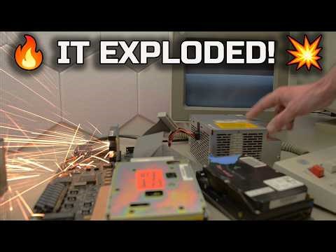 Repairing Two Vintage IBM PS/2 Motherboards… and One Literally Explodes
