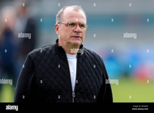 Ralf Zwanziger (Manager, Frauenfußball, TSG), Einzelbild, Einzelfoto, Aktion, Action, 17.05.2026, Sinsheim (Hoffenheim) (Deutschland), Fussball, Google Pixel Frauen-Bundesliga [Bundesliga], TSG 1899 Hoffenheim - RB Leipzig, DFB/DFL REGULATIONS PROHIBIT ANY USE OF PHOTOGRAPHS AS IMAGE SEQUENCES AND/OR QUASI-VIDEO Stock Photo - Alamy
