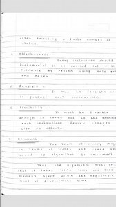 #shorts1 / B.Tech CSE Hand Written Notes - DAA Subject / UNIT 1 Introduction to Algorithm /