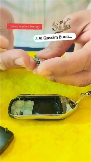 🇸🇦🇮🇳🎁 how to replace battery remote #watch #remote #battery