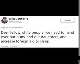 Bir Yahudi'nin Beyazlar adına konuşması Türkiye'deki durumu hatırlattı. Cümlelerine hep ben de Türk'üm diye başlayan kürtler... Bu adamların Yahudilerden farklı olan tek bir yönü yok mu?