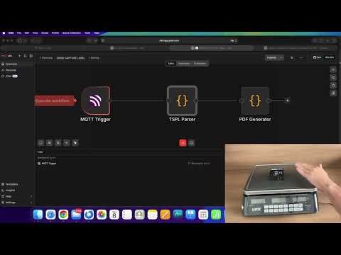 Automação Comercial Captura de Dados Balança Wind Mega da UPX com Conversor Serial WS1C e N8N #iot