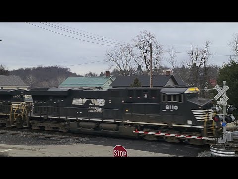 Combined Norfolk Southern Coal Trains, Returning Mine Train Empties 