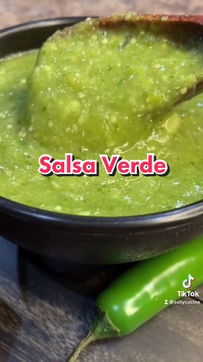 Authentic Mexican Salsa Verde Recipe with Tomatillos
