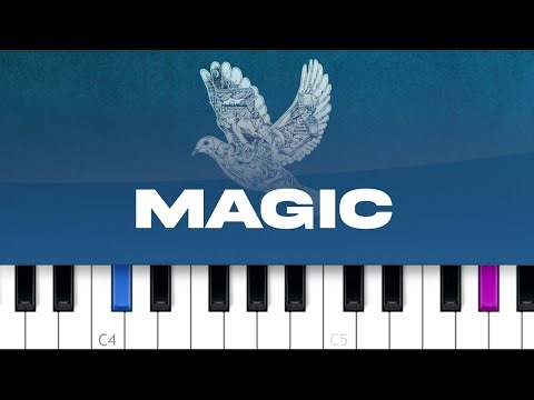 Coldplay - Magic (piano tutorial)