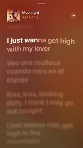 Moonlight Lyrics - Kali Uchis | Nightcore Speed Cover