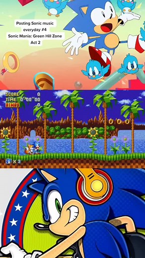 Green Hill Zone Act 2 Soundtrack from Sonic Mania