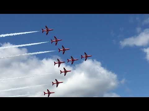 Red Arrows Full Performance USA Tour New York Air Show August 24 2019