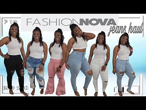 Fashion Nova jeans try on haul | curvy girl approved