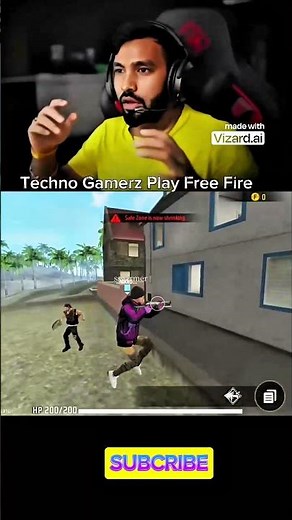 CRAZY Free Fire Gameplay: Techno Gamerz' SHOCKING Moves Revealed!" #freefire #gaming #tecnogamerz