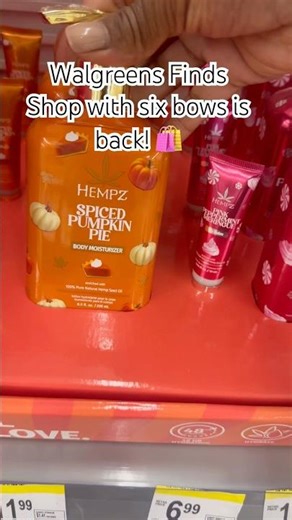 Shop with six bows is back at Walgreens | perfume gift sets