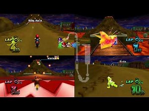 Mario Kart Wii Custom Tracks ✦ 4 Players #168