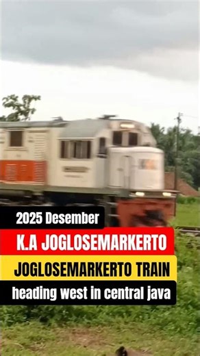 2025 December, ke barat ! K.A JOGLOSEMARKERTO #shortsviral