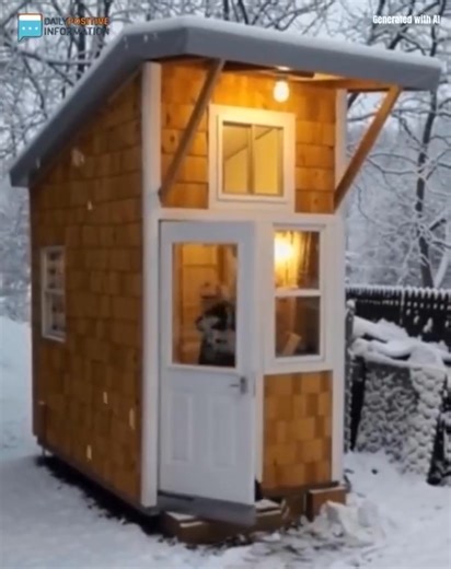 They all mocked him for living in an 8-square-meter home… but what’s inside will blow your mind . You won’t believe this house costs less than an iPhone — watch the full story in the comments  | Cat Planet | Facebook