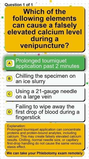 The Ultimate California Phlebotomy Practice Test (Study Guide) #phlebotomyexam