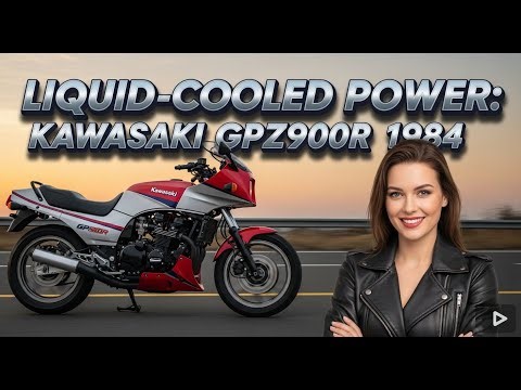 Liquid-Cooled Power Redefined Speed - Kawasaki GPZ900R 1984