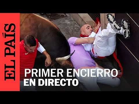 Así hemos mostrado el directo del primer encierro de los Sanfermines 2025 - Fuente Ymbro | EL PAÍS
