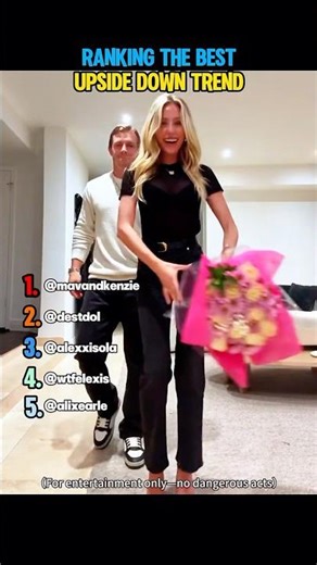 Best Inversion Trend Ranking #ranking #trend #funny #couple