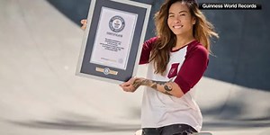 Woman born without legs breaks skateboarding record: ‘No legs, no limits’