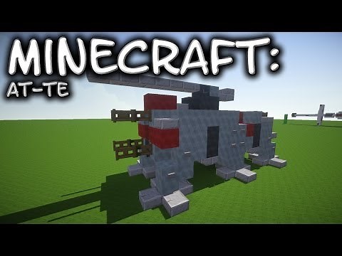Minecraft: Star Wars: AT-TE Tutorial