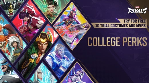 Marvel Rivals Season 4 College Perks: All rewards and how to get them for free