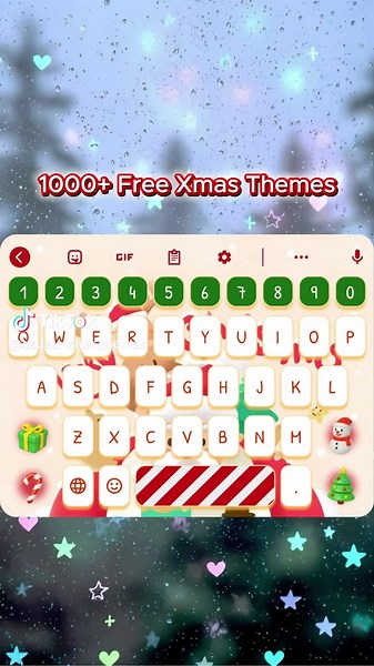 Xmas.En Christmas vibe for keyboard theme 🎅🎄