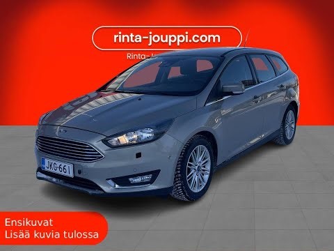 Ford Focus 1,0 EcoBoost 125 hv Start/Stop A6 Titanium Wagon-1-Omistaja