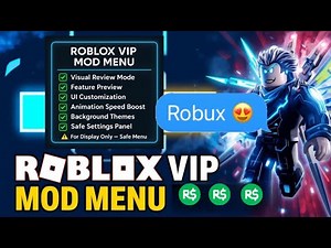 Roblox Mod Menu v695.956 Gameplay | Roblox Mod Mega Menu (Robux & Money) Legal way