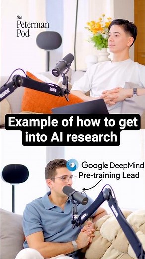 Example of how to get into AI research