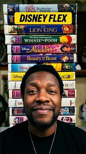 Showing Off Your Disney VHS Collection Was A Flex