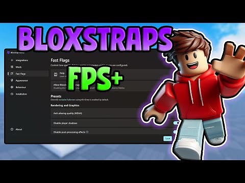 How to Get More FPS on Roblox with Bloxstraps - Bloxstraps fast flags FPS Boost