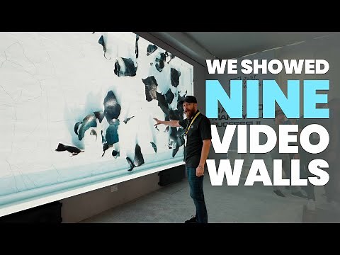 MicroLED TAKEOVER: 9 Video Walls, 2 Booths – CEDIA 2025 Tour