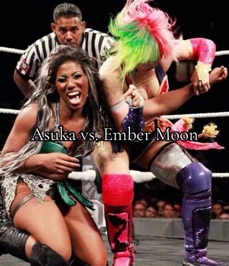 The iconic feud between The Empress of Tomorrow, Asuka and The War Goddess, Ember Moon have gone down in history books as one of the legendary feud in NXT history 🩵☁️🫧🎐 #nxt #takeover #asuka #embermoon #womenswrestling