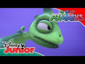 PJ Masks-Pyjamahelden - Clip: Romeo's Roboter-Dino | Disney Junior