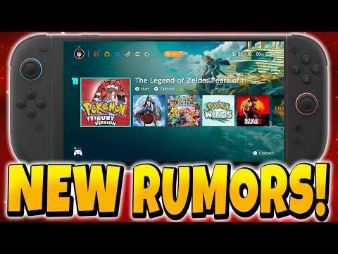 NEW Nintendo Switch 2 RUMORS & NEWS Appear!