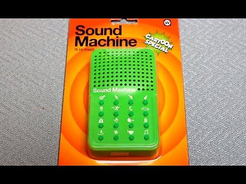 Sound Machine "Cartoon Special" - Detailed Hands on review - all 16 sounds - By NPW