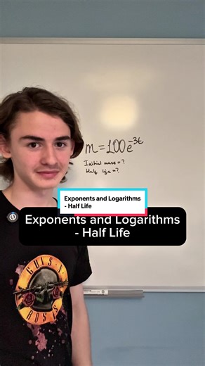 Exploring Half Life in Nuclear Chemistry and Math