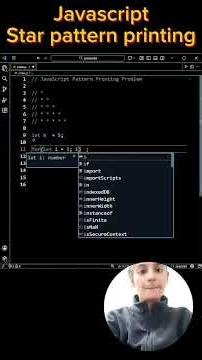 JavaScript Pattern Printing Problem | Nested Loops Interview Question Explained #coding #recursion