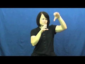 Watch how to sign 'toolshed' in American Sign Language.