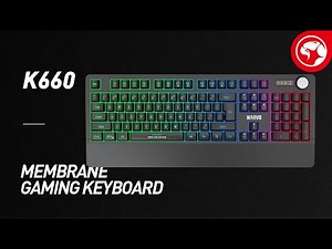 Introducing Marvo Wired Membrane Gaming Keyboard# K660