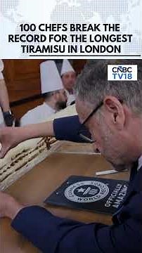 2 Days, 19,000 Eggs, 100 Italian Pastry Chefs | Watch London's Record-Breaking Tiramisu | N18G